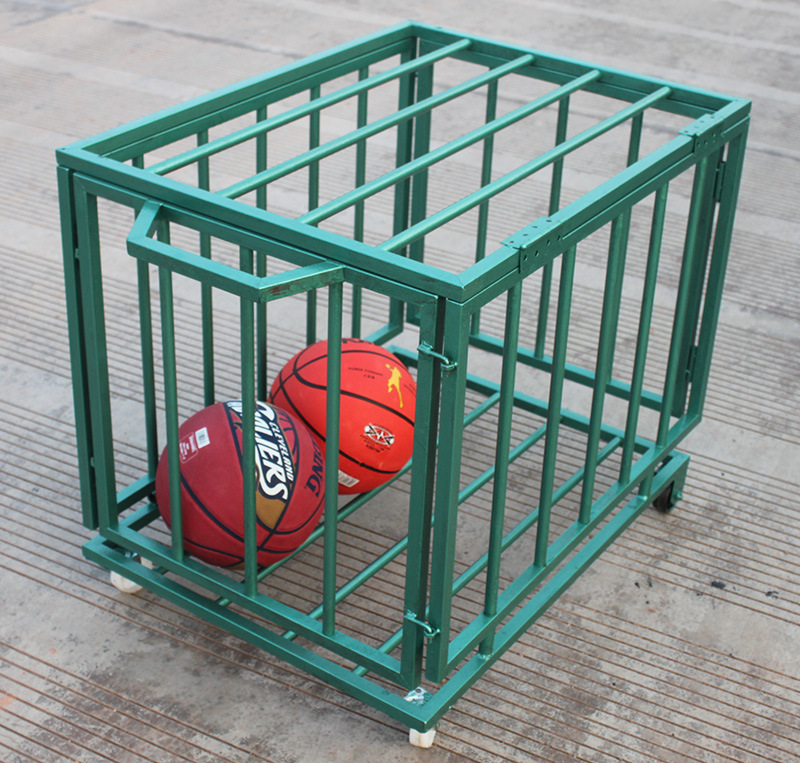 带轮子 移动折叠式球类推车/篮球排球足球推车大号 学校训练场馆示例图2