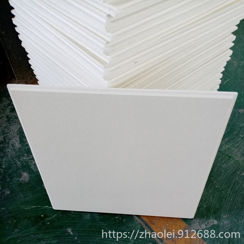 玻纤板质量 防潮玻纤吸音板 厂家生产 豪亚岩棉复合 防下陷岩棉吸音板