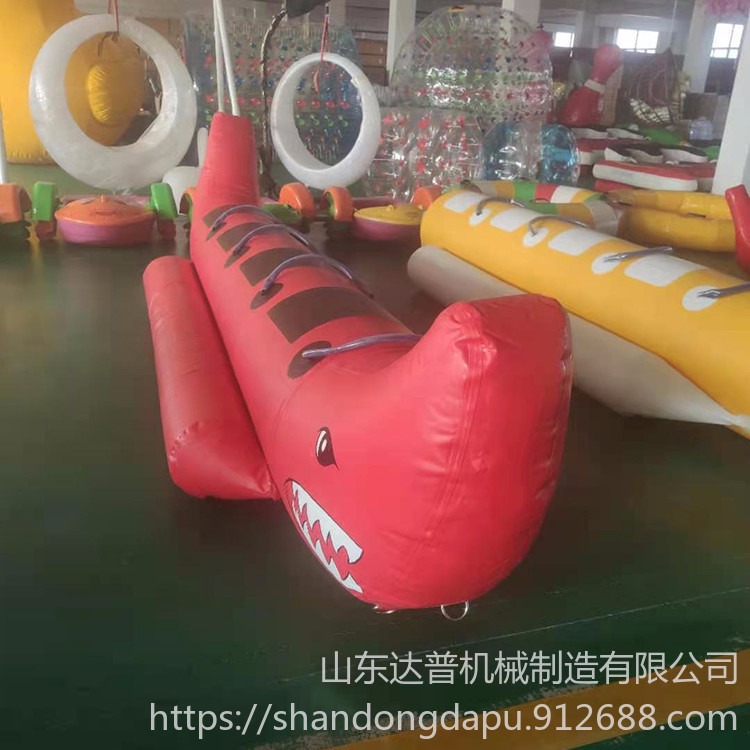 达普 DP-1 充气水上儿童香蕉船 跷跷板水上玩具水上乐园跳床水上浮具图片