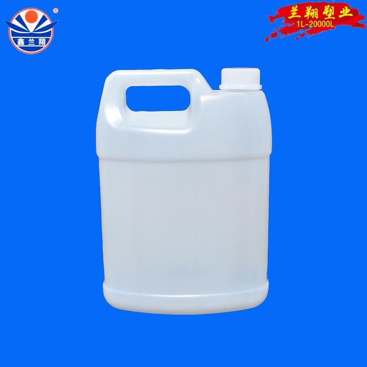 鑫兰翔3.9公斤化工桶 白色桶红盖子3.9升食品密封塑料桶 3.9L塑料桶图片
