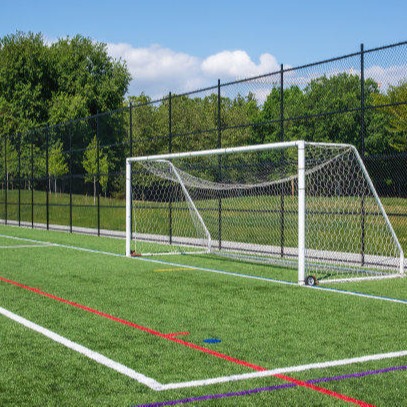标准足球门 足球门生产厂家    可移动足球框  学校比赛专用足球门