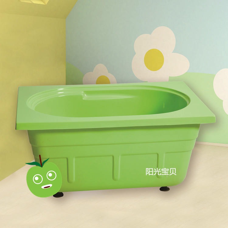 母婴馆儿童洗浴设备 婴幼儿沐浴盆 小儿泡澡桶图片