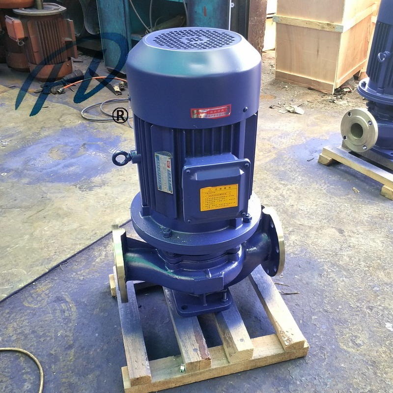 ISG40-160立式多级管道泵 立式管道泵11kw 不锈钢管道泵 立式防爆管道泵 立式单级管道泵