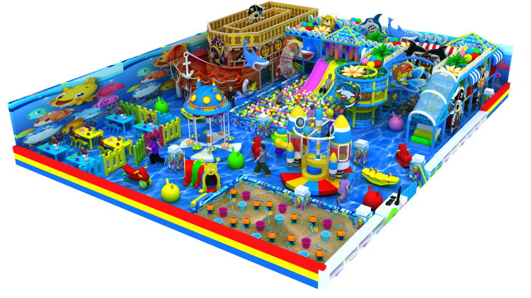 厂家直销淘气堡儿童乐园 室内百万海洋球池儿童亲子游乐场设备示例图19