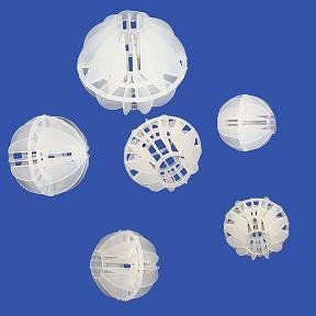 海成脱硫塔用多面空心球图片  塑料多面空心球  东莞废气塔多面空心球价格信息