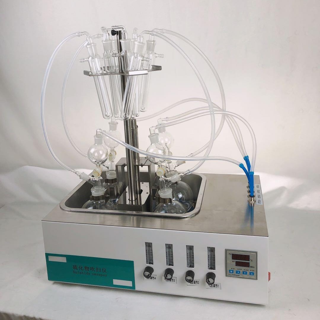 硫化物酸化吹气仪 路博LB-60H型水质硫化物酸化吹气仪  酸化氮吹装置