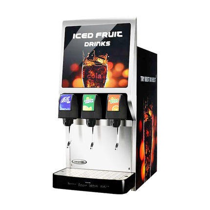 东贝可乐机 商用百事可乐 糖浆冷饮现调机 全自动三阀 自助碳酸饮料机