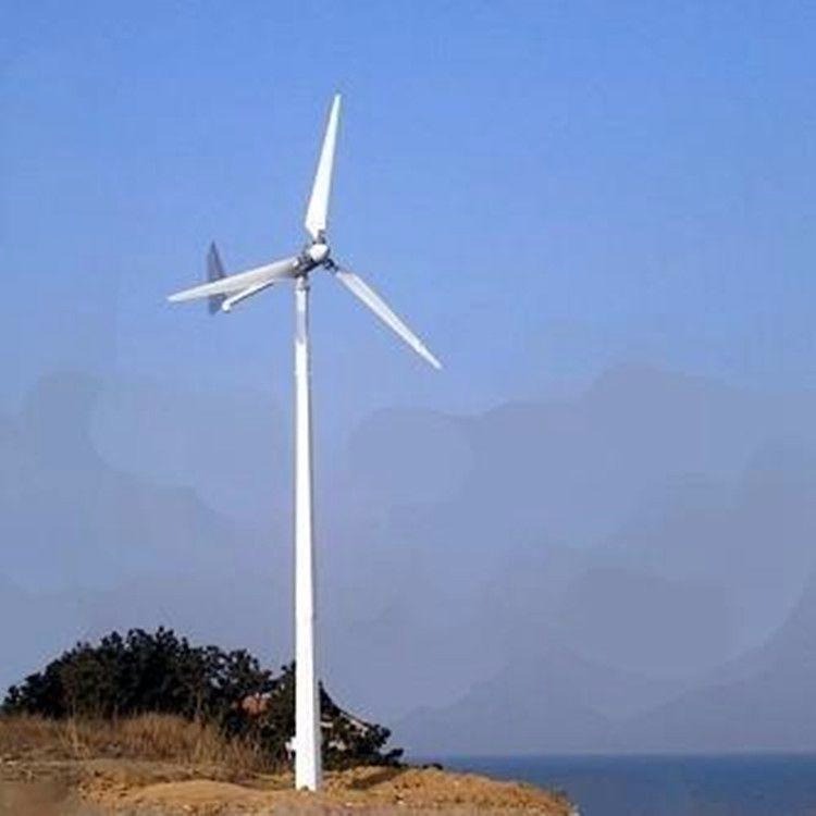 晟成10kw水平轴风力发电机家用小型离网风力发电系统低速发电运行