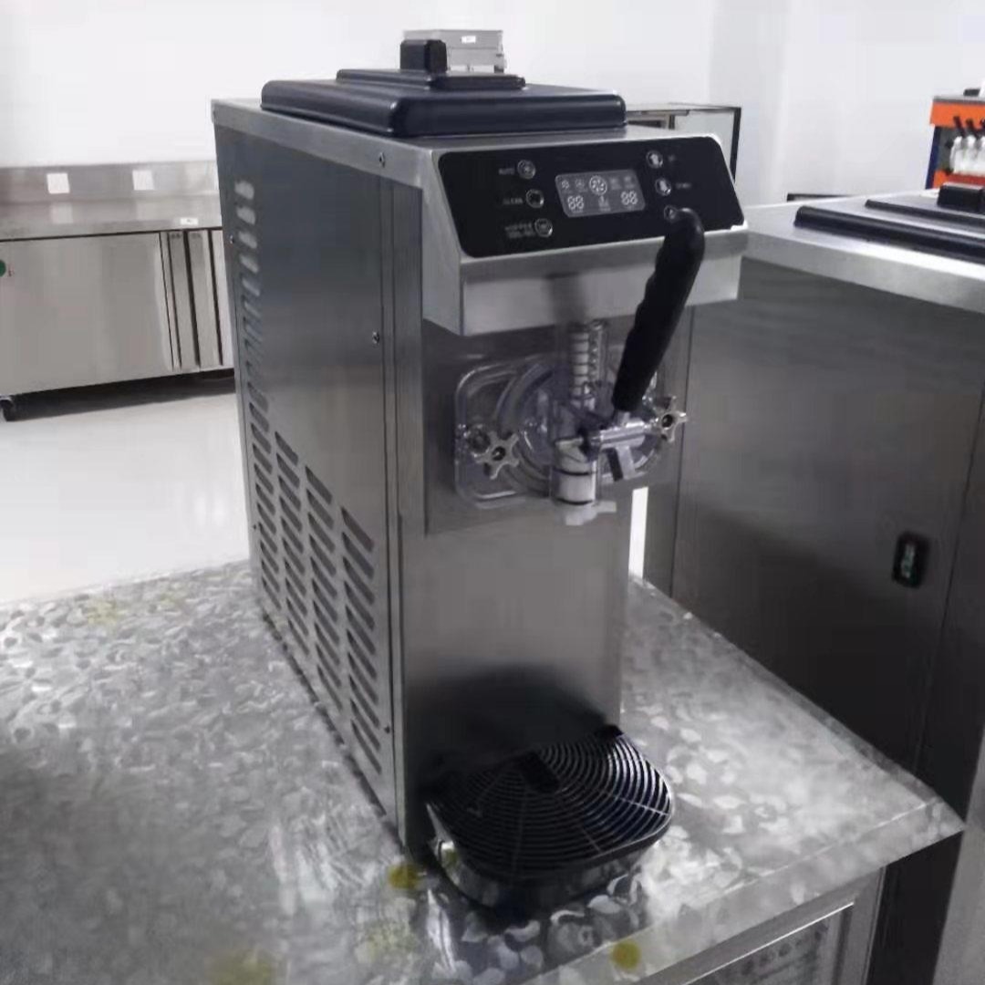 东贝D200冰淇淋机 台式单头冰激凌机 小型冰淇淋机图片