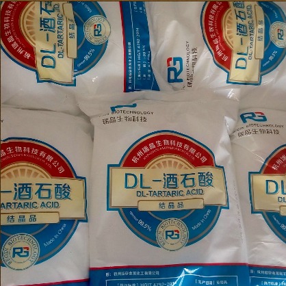 宜昊添DL-酒石酸，DL-酒石酸生产厂家，DL-酒石酸大量供应图片