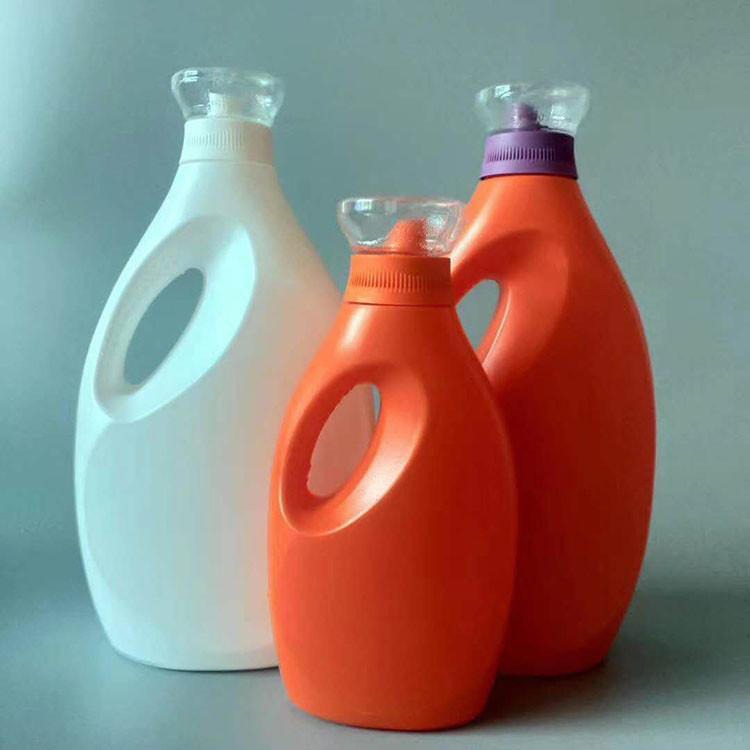 塑料包装瓶规格 博傲塑料 2kg洗衣液瓶 彩色塑料方形瓶子
