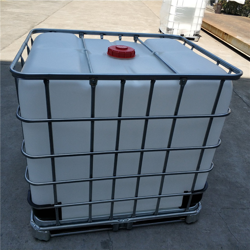 厂家供应 浙江地区带铁框架叉车桶 卡谱尔吨桶 IBC集装桶
