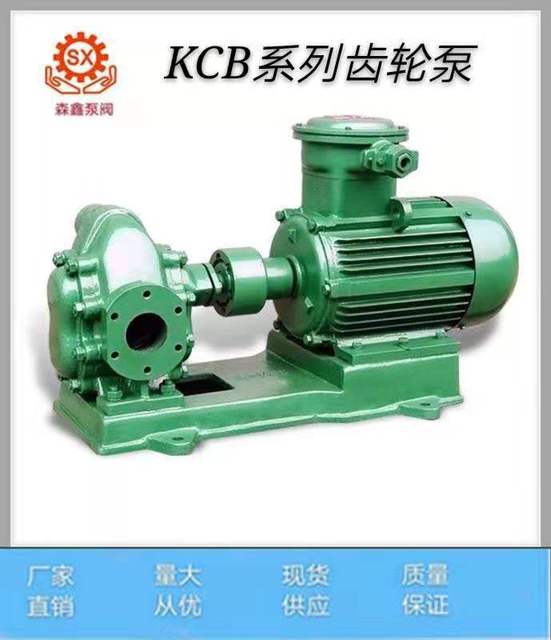 批发KCB系列内啮合齿轮泵 铸铁耐腐蚀管道泵 大流量齿轮泵 现货