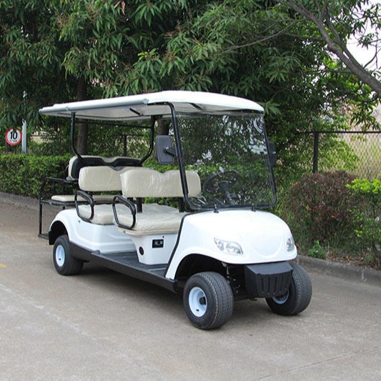 6座电动高尔夫球车 三排座电动观光车LQY065