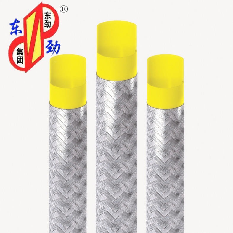 压缩空气管 R6黄色编织压缩空气管 高压压缩空气管厂家图片