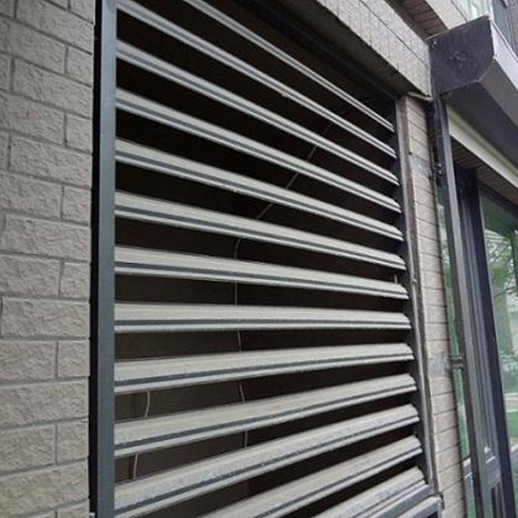 厂家直销批量生产电动百叶窗 防尘遮光作用好 双层铝合金百叶窗