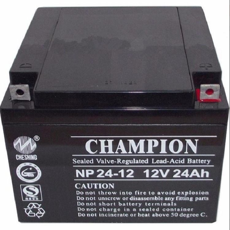志成蓄电池NP24-12 12V24AH阀控式铅酸免维护蓄电池 包邮