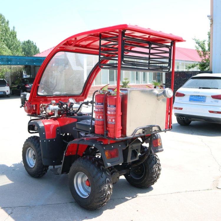 智创ATV250全型号250新能源 多功能全地形机动四轮棚款消防车