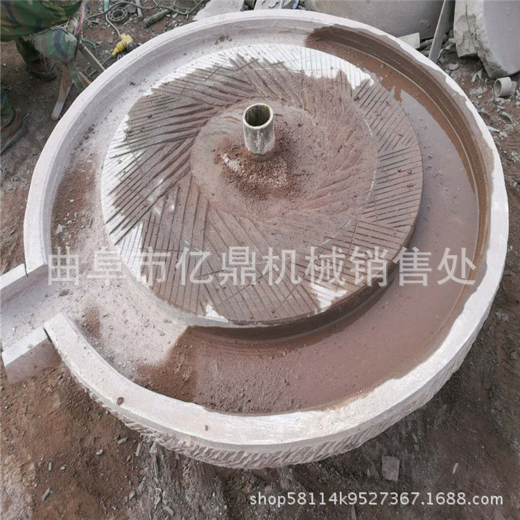 大豆石磨专用磨浆机 做豆腐机 厂家直销石磨机