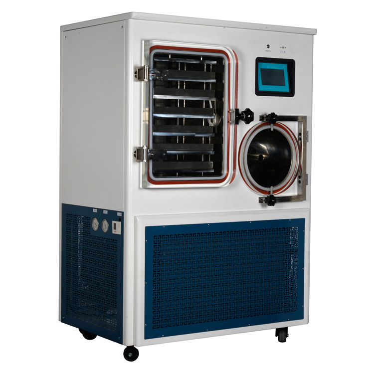 LGJ-50F冷冻干燥机价格 硅油加热中试冷冻干燥机 生物制品冻干机现货示例图2