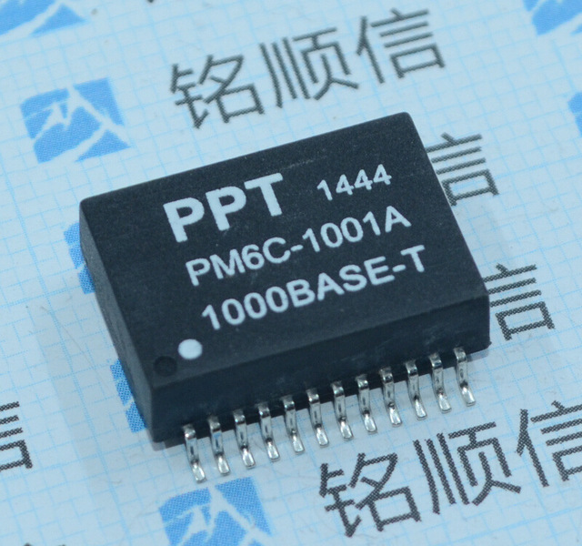 可直拍PM6C-1001A SOP24网络变压器出售原装深圳现货欢迎查询