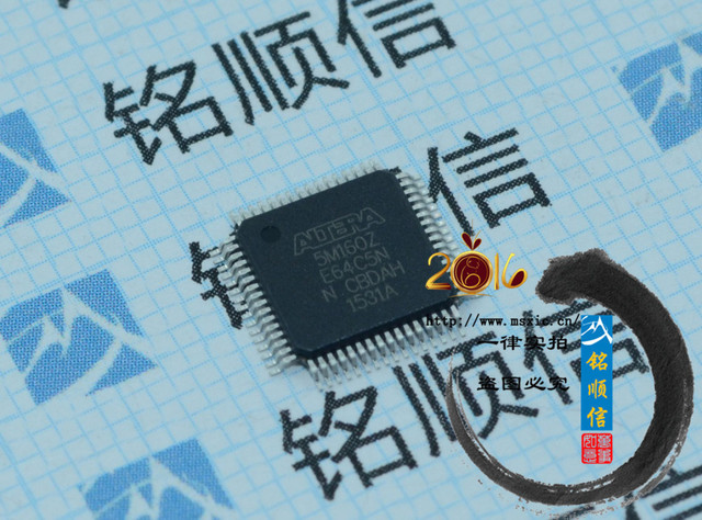 5M160ZE64C5N  QFP64 CPLD - 复杂可编程逻辑器 长期原装现货供应芯片 电子元器件配单