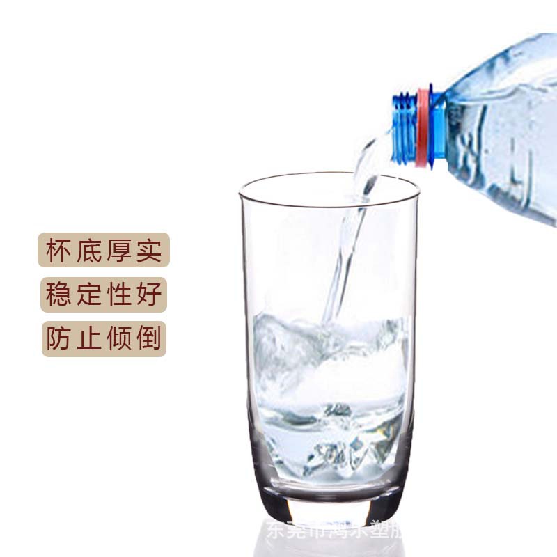 东莞冷饮l塑料杯定制420ml透明亚克力塑胶果汁杯AS餐厅用品杯示例图15