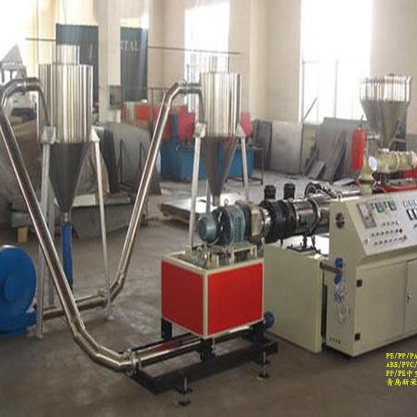 PVC热切风冷造粒机组、PVC拉条造粒设备、PVC回收造粒生产线厂家一站式服务图片