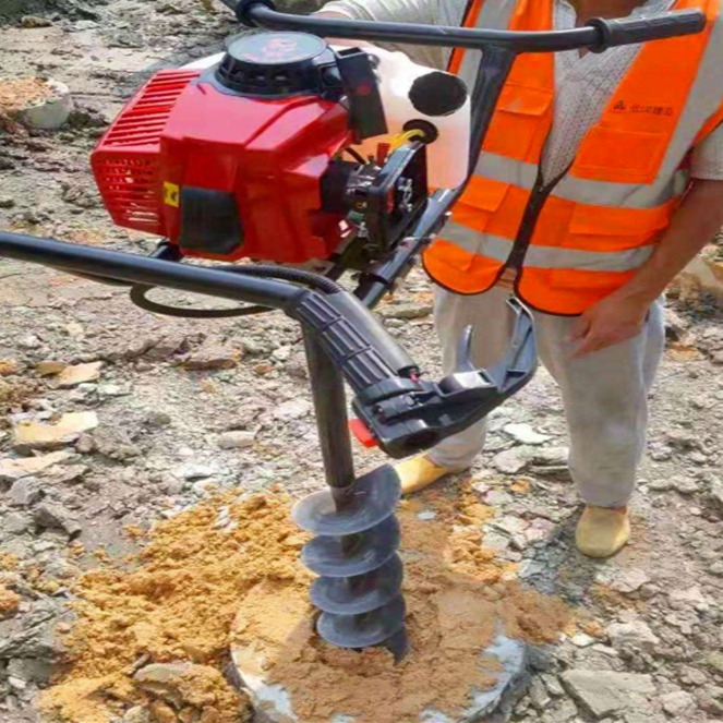 捷亚管桩清理机引孔工具   桩芯清泥机钻头大小可配   桩孔掏泥机各种方向