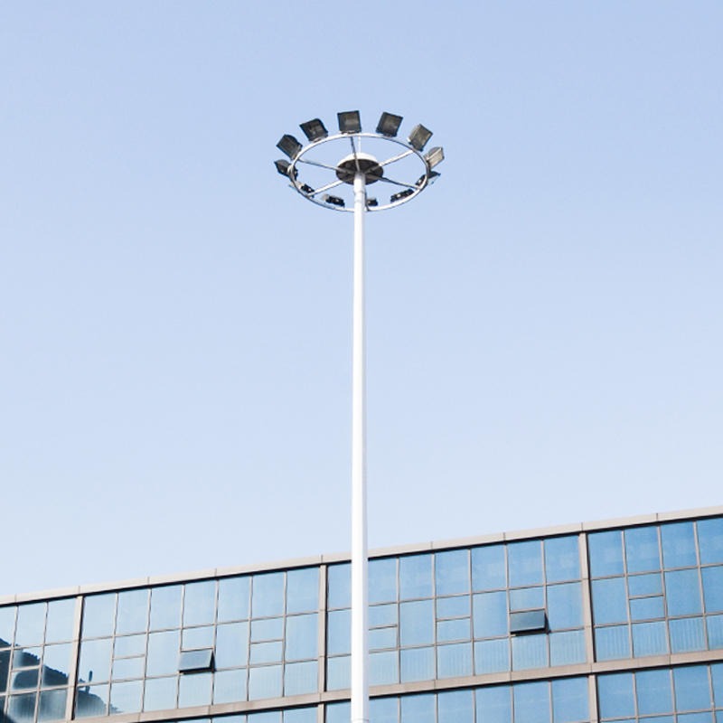 厂家批发 6米8米10米led户外防水球场灯 中杆灯道路灯 网球场照明灯 广场灯图片