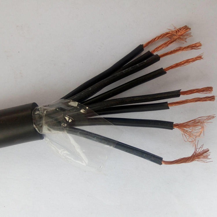 5X0.75阻燃控制电缆  5X1.0控制电缆 小猫牌 MKVVR 450/750V矿用阻燃电缆