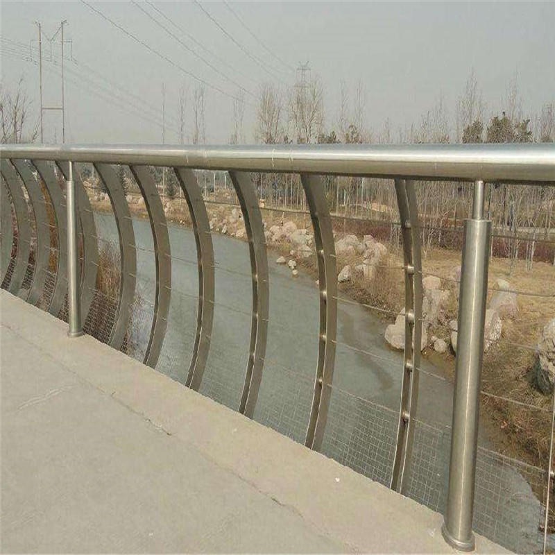 福建景观拉索栏杆 加工生产 聚晟 不锈钢碳素钢复合管 304桥梁防撞护栏