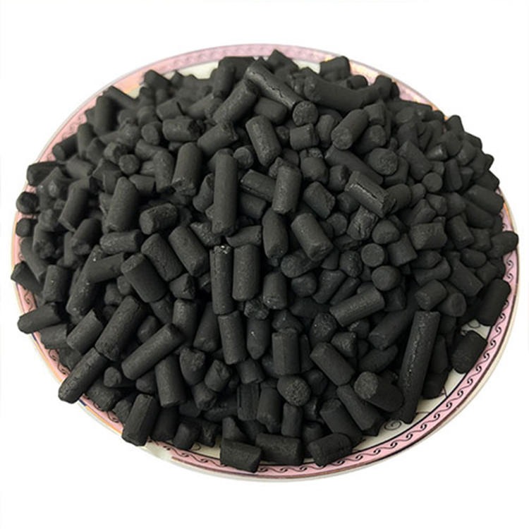 活性炭质量信得过生产厂瑞思品牌   煤气脱硫脱萘柱状活性炭供应商图片