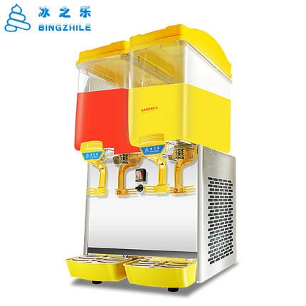 冰之乐饮料机 商用热饮机 冷热奶茶冷饮机 全自动双缸三缸果汁机