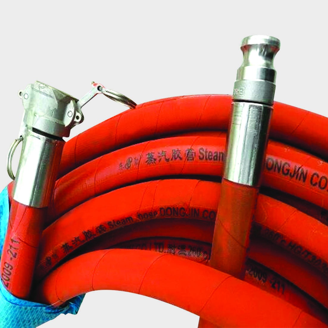 批量供应 硅橡胶钢丝管  清洗机钢丝胶管