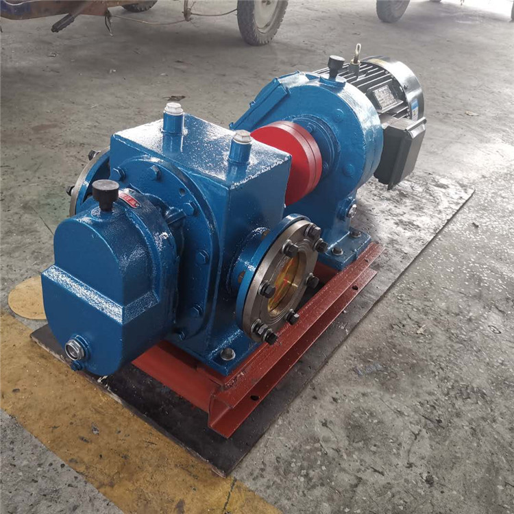 华海泵业 高粘度保温罗茨泵报价 18方高粘度转子泵