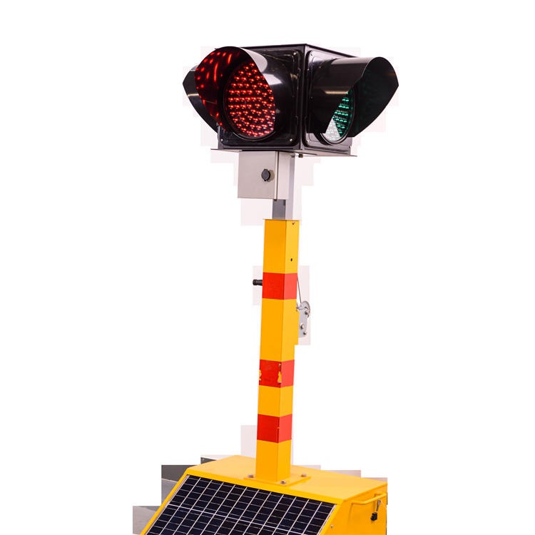 山东双明 太阳能移动信号灯 移动式  拖车式 信号灯 临时红绿灯 厂家直销 质优价廉