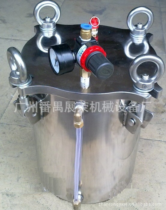 不锈钢压力桶3.5L点胶压力桶304材质桶示例图12