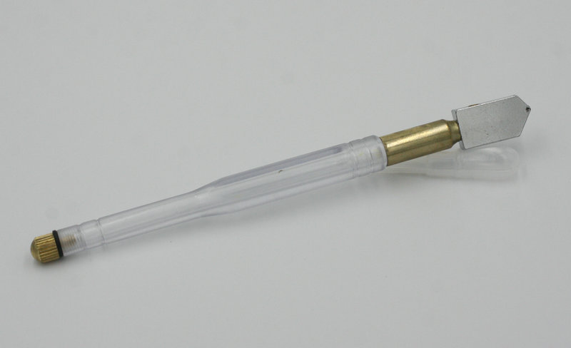 滚轮式注油玻璃刀 玻璃切割刀 滚轮式玻璃刀 玻璃推刀支持定做示例图5