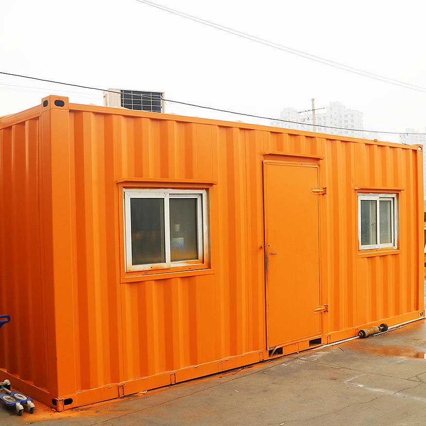 厂家定制住人集装箱房 可移动集装箱式房屋 6米集装箱式房供应图片