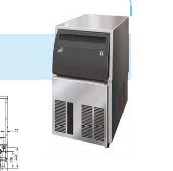 食堂设计厨房设备厂家承包商制冰能力：80KG/24H，流水式制冰、冰块厚度可调整、电脑控制系统
