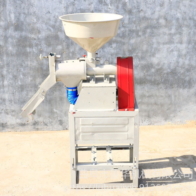 鲁华LH NMJ 单项电粮食脱壳机  家用型去皮碾米机 水稻脱壳机