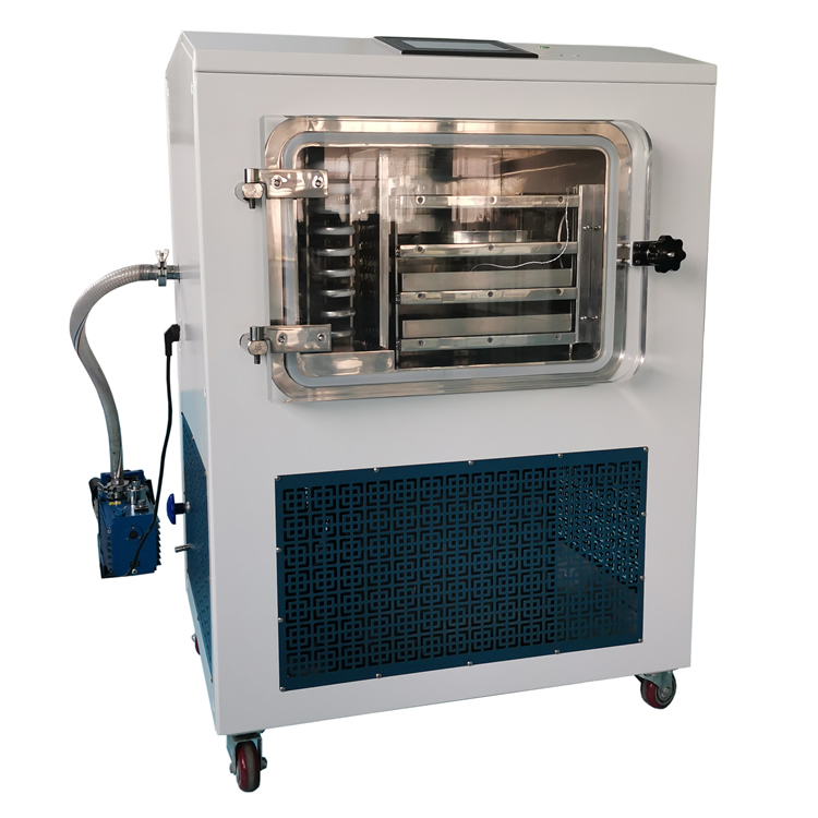中试真空冷冻干燥机 <strong>LGJ-30FD电加热真空冷冻干燥机</strong> 胶体金原位真空冻干机示例图8