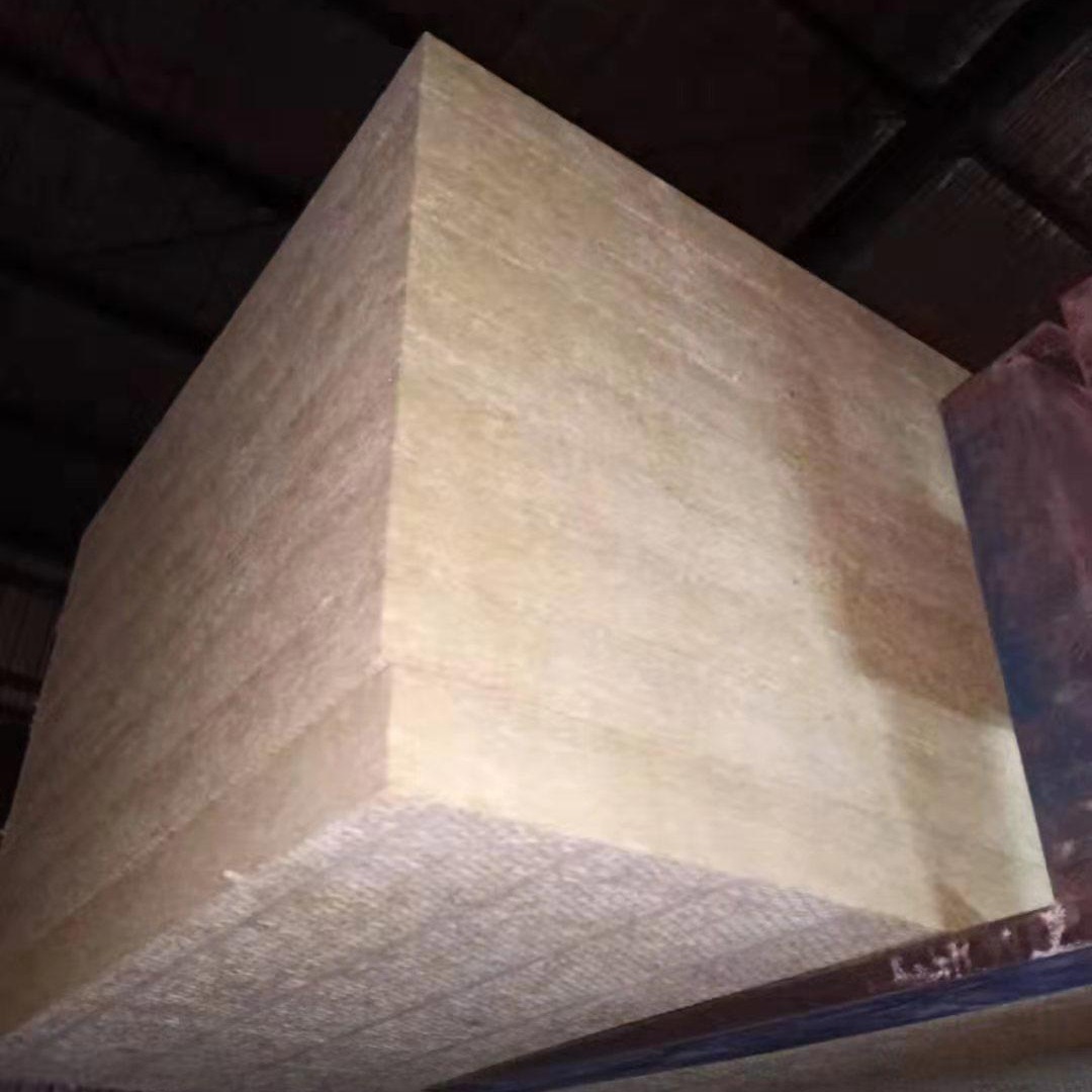 廊坊福洛斯岩棉板 保温岩棉板带铝箔120 阻燃防水岩棉复合吸音板