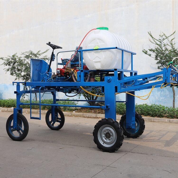 农作物麦类稻类喷雾机 自走式折叠杆打药机 玉米小麦水稻打药机