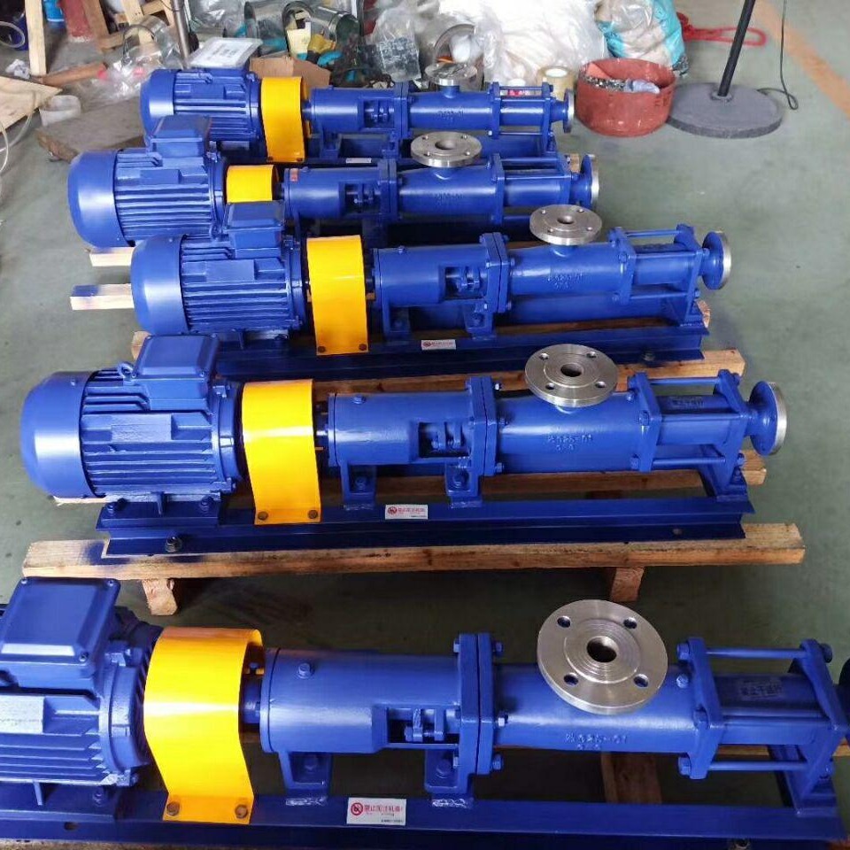 FG20-1不锈钢螺杆提升泵 不锈钢螺杆加药泵 不锈钢浆料输送泵