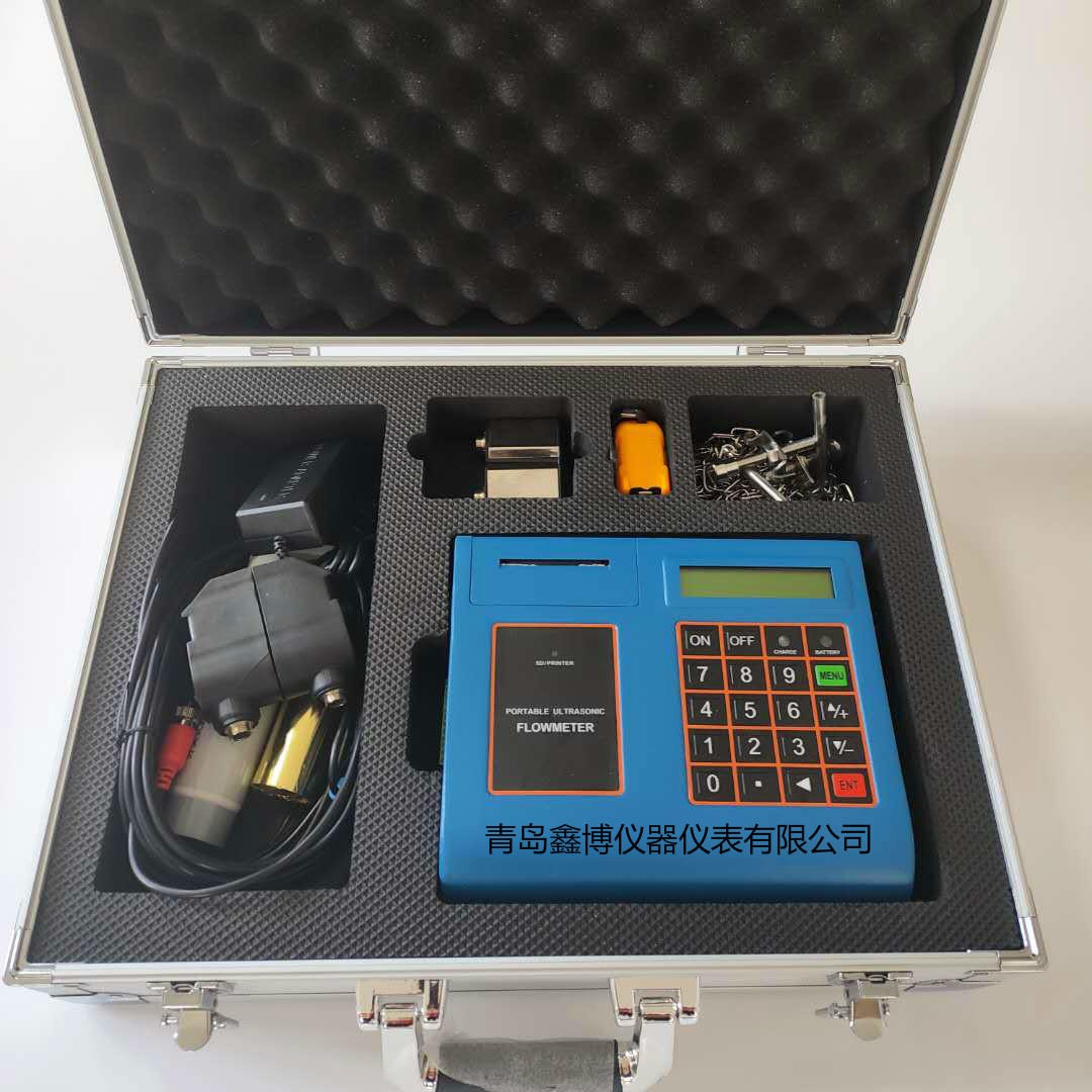 天津便携式超声波流量计 中央空调水冷热量表 超声波热量表 设计安装 鑫博流量计