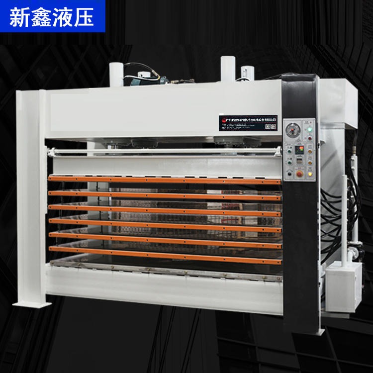 热压机 新鑫液压 生产供应 木工机械单层三层多层热压机 强化门热压机