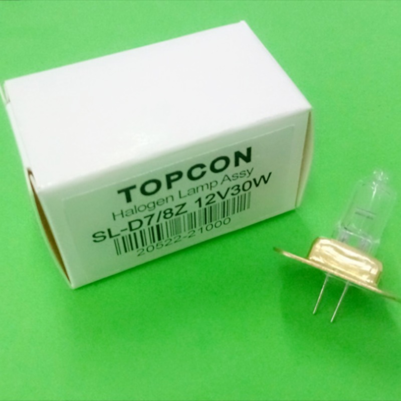 Topcon/拓普康 12V30W 眼科裂隙灯显微镜SL-D7 SL-D8 卤素灯泡