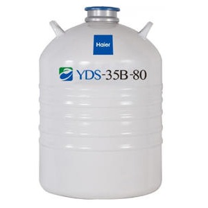 Haier/海尔适用于飞机火车等短时间运输 3-25升海尔8升液氮罐  生物运输系列 YDH-10-125-F